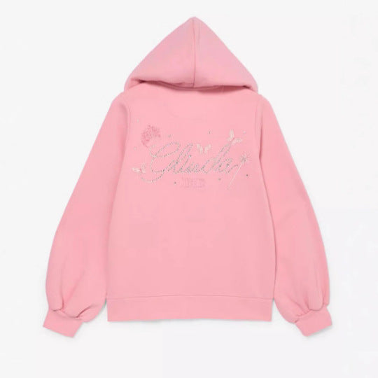 Damen Kapuzenjacke mit Rüschendetails Drune
