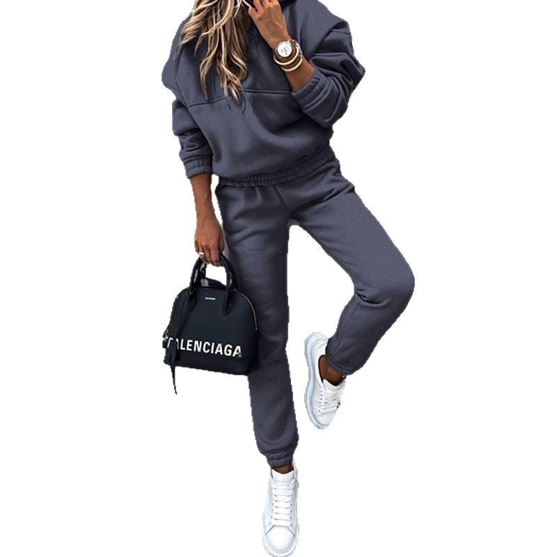 Damen Sportliches Lounge-Set mit weitem Schnitt und bequemen Materialien Drune