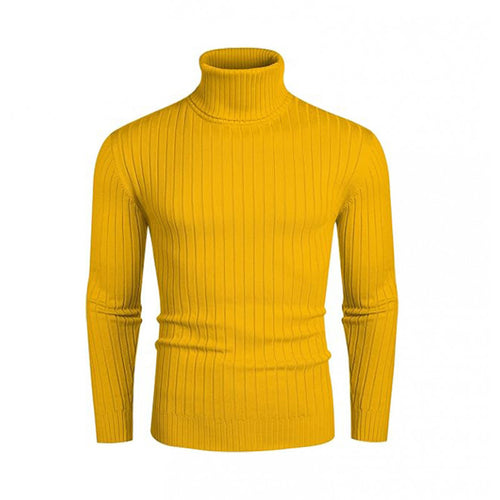 Herren Rollkragenpullover aus hochwertigen Strickmaterialien mit eleganter Rippenstruktur Drune