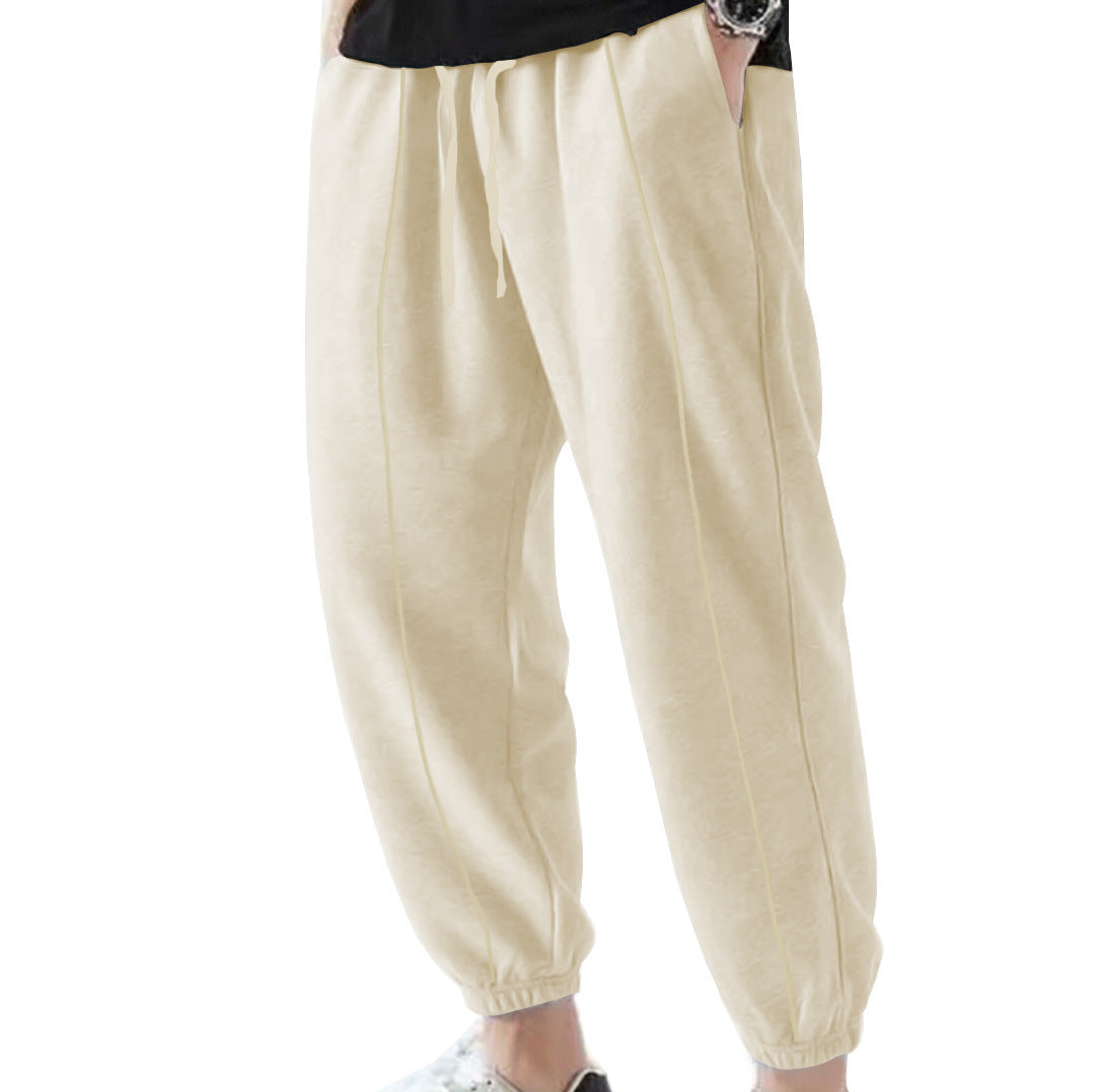 Herren Jogginghose aus atmungsaktivem Material mit verstellbarem Bund Drune