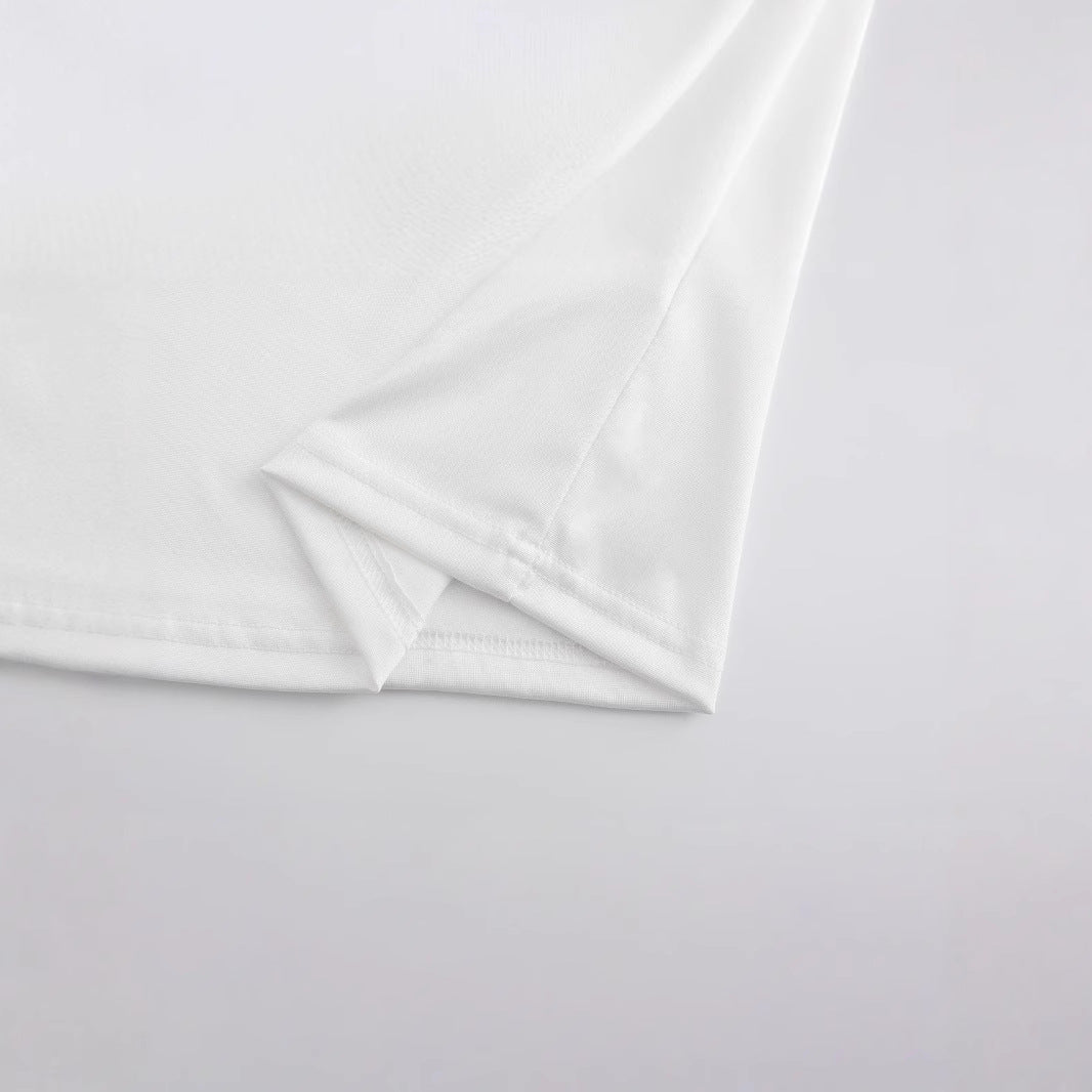 Damen Crop-T-Shirt mit modernem Städte-Design Drune