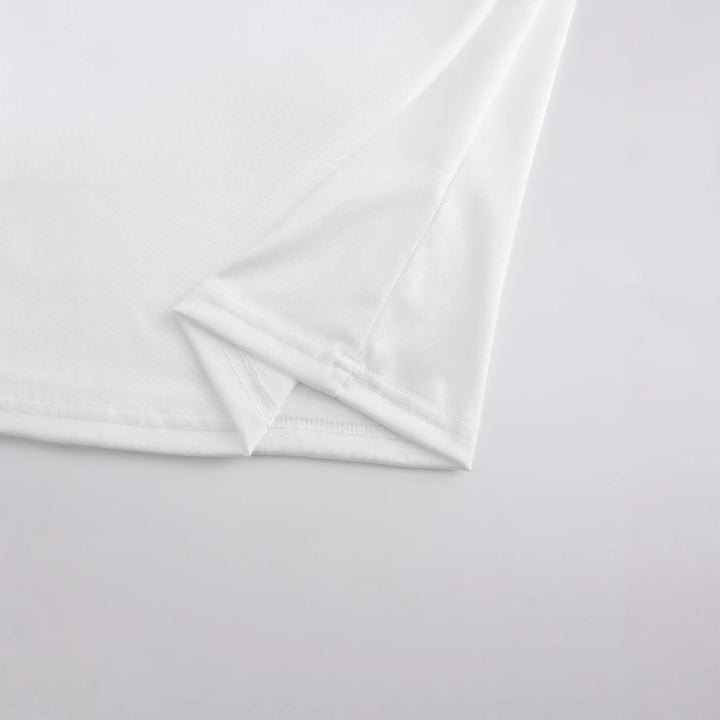 Damen Crop-T-Shirt mit modernem Städte-Design Drune