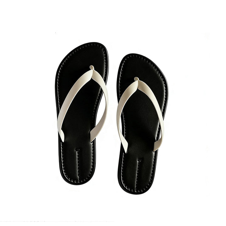 Damen Elegante Flip-Flops mit ergonomischem Fußbett und rutschfester Sohle Drune