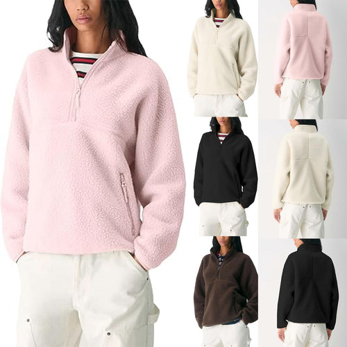 Damen Fleece-Pullover Drune