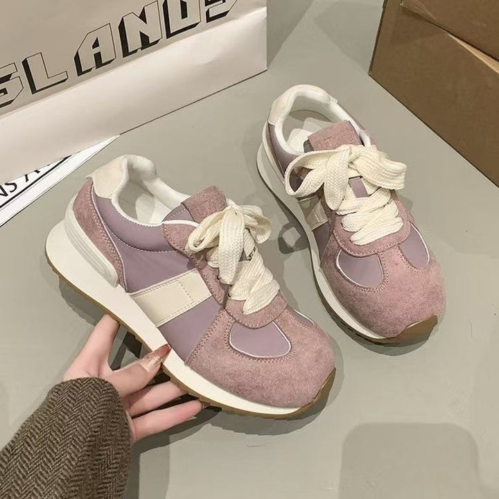 Damen Fashion Sneakers mit weich gepolsterter Sohle und atmungsaktivem Obermaterial Drune