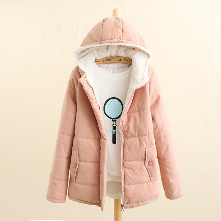 Damen gesteppte Übergangsjacke mit kuscheligem Fleece-Innenfutter und praktischen Taschen Drune