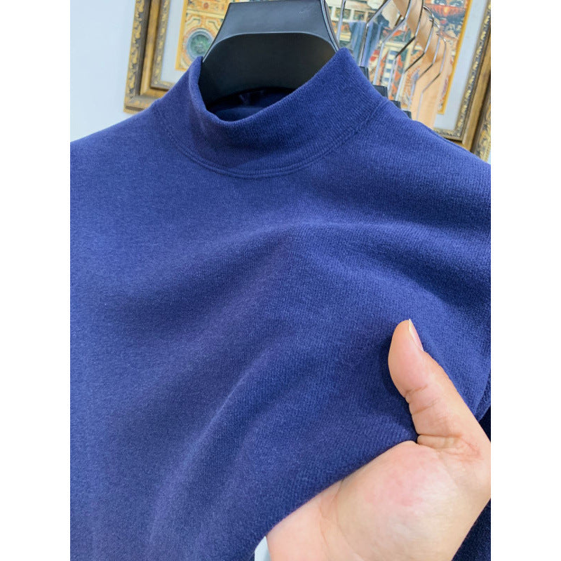 Damen Stehkragen Pullover aus weicher Baumwollmischung Drune