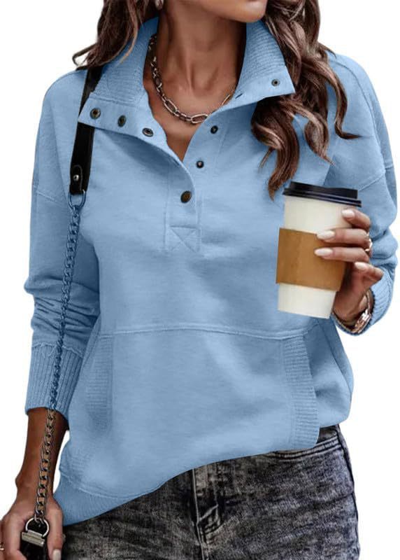 Damen urbaner sportlicher Pullover Drune