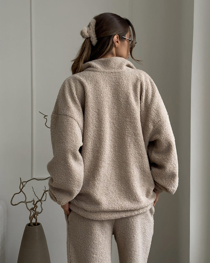 Drune | Lift Polar Fleece Strickjacke und Hosen Satz
