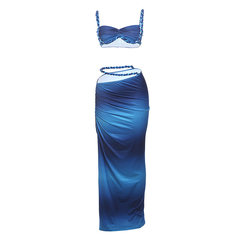 Damen Bikiniset mit elegantem Wickelrock Drune