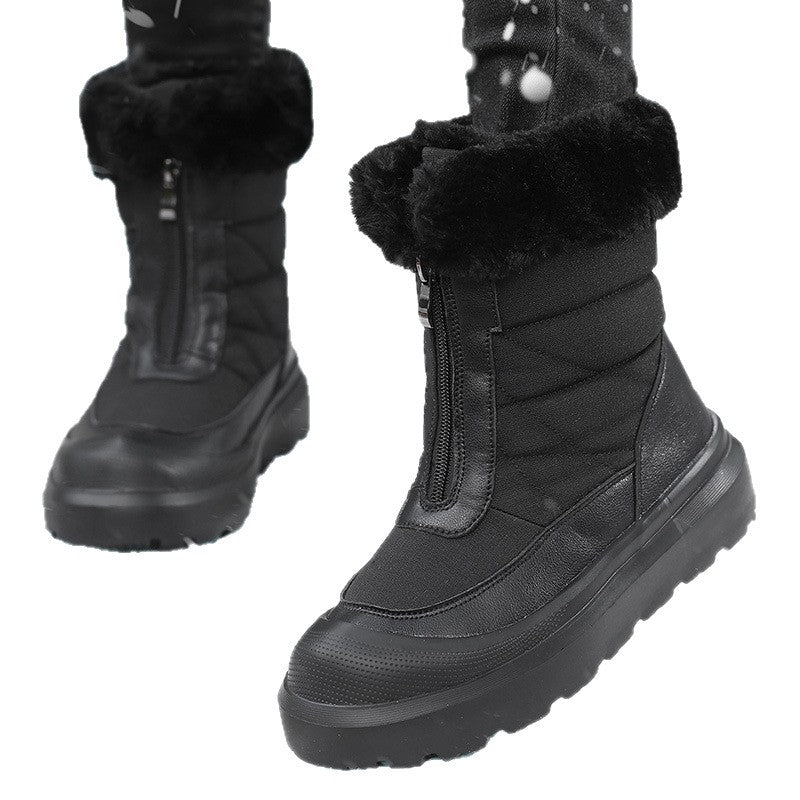 Damen Thermo-Winterstiefel mit wasserabweisender Beschichtung und kuscheligem Warmfutter Drune