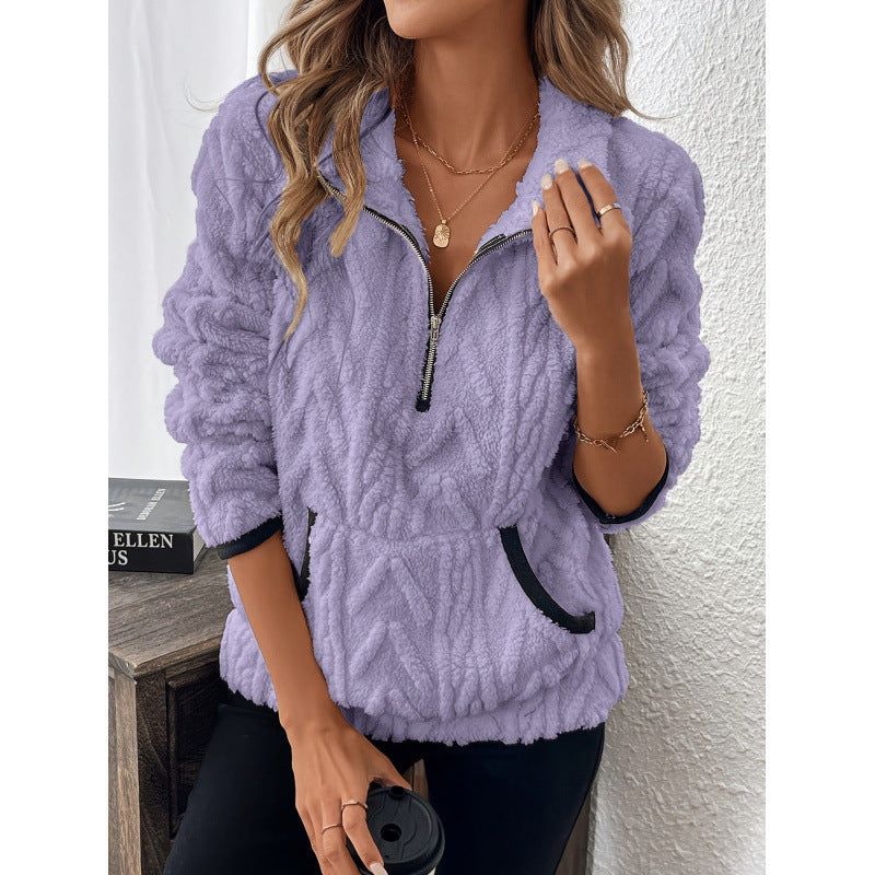 Damen Fleece Pullover Drune