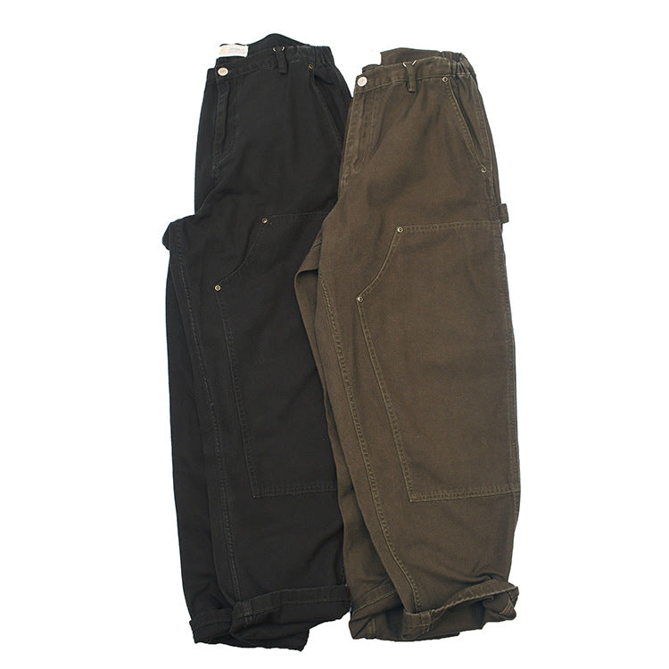 Damen Cargo-Hose mit multifunktionalen Taschen und lässigem Schnitt Drune