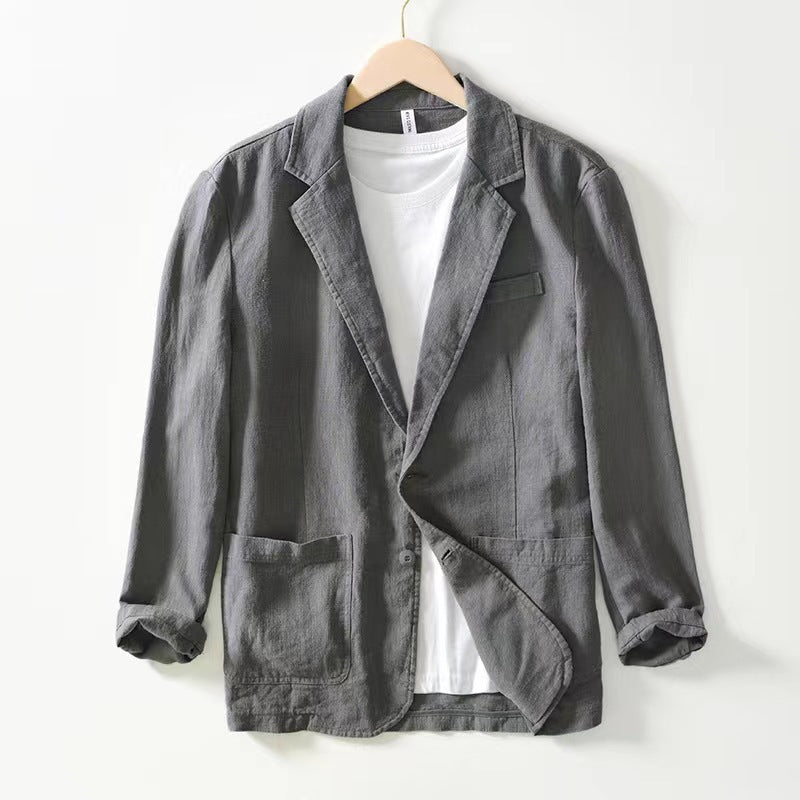 Damen Leichter und eleganter Leinenblazer Drune