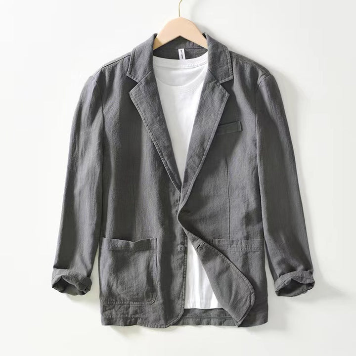 Damen Leichter und eleganter Leinenblazer Drune