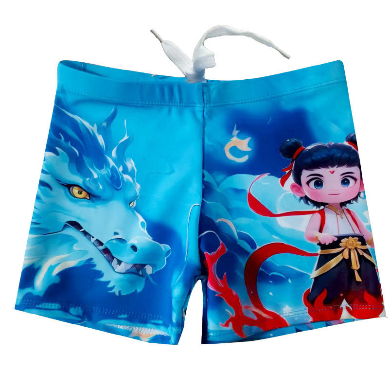 Jungen Schwimmshorts mit maritimen Motiv Drune