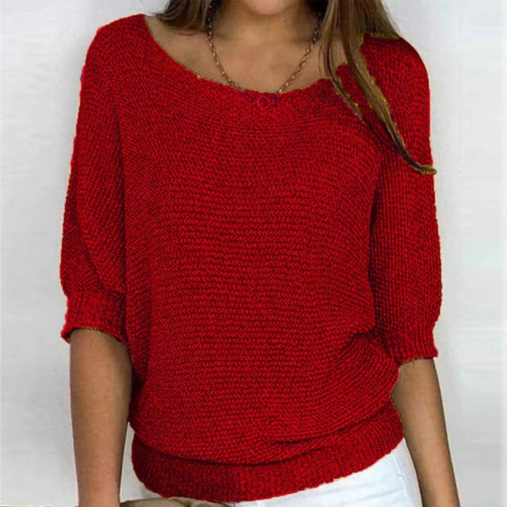 Damen lässiger Pullover Drune