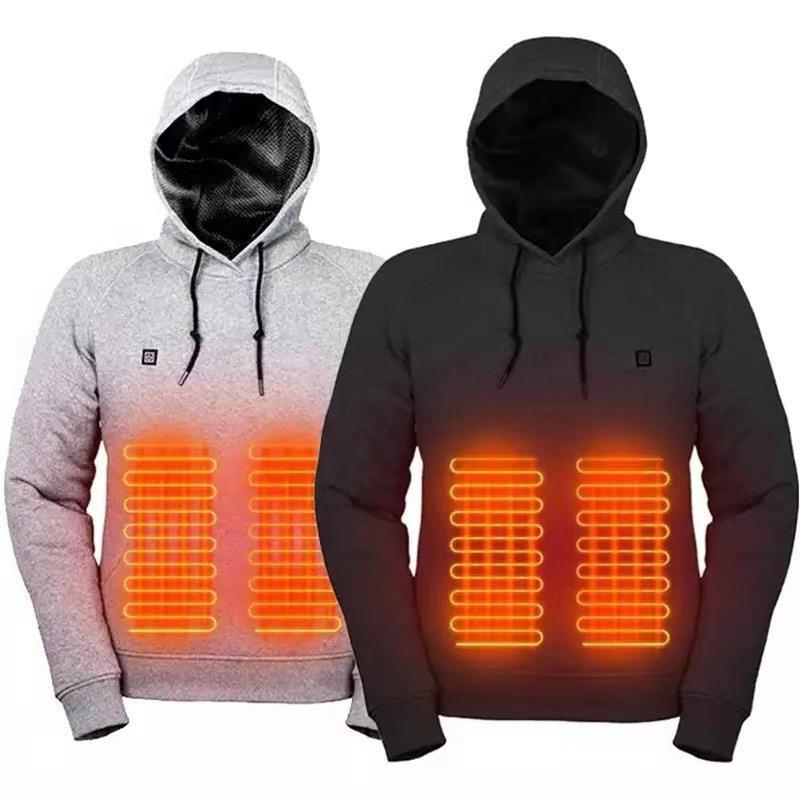 Damen beheizbare Kapuzenpullover Drune