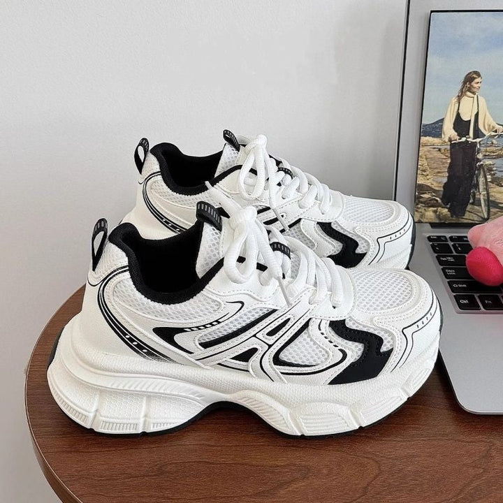 Damen Sportliche Sneaker mit ergonomischer Dämpfung und atmungsaktiver Mesh-Oberfläche Drune