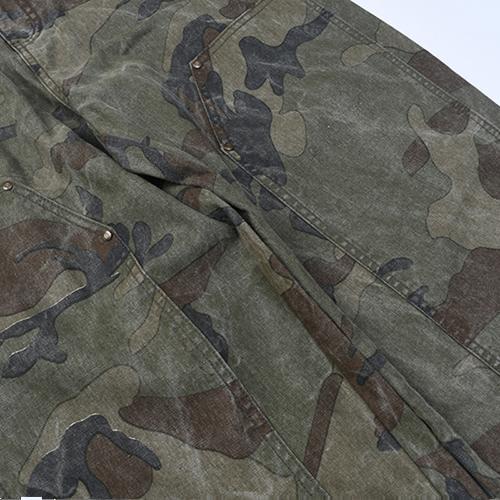 Damen Cargohose mit multifunktionalen Taschen und modernem Camouflage-Design Drune