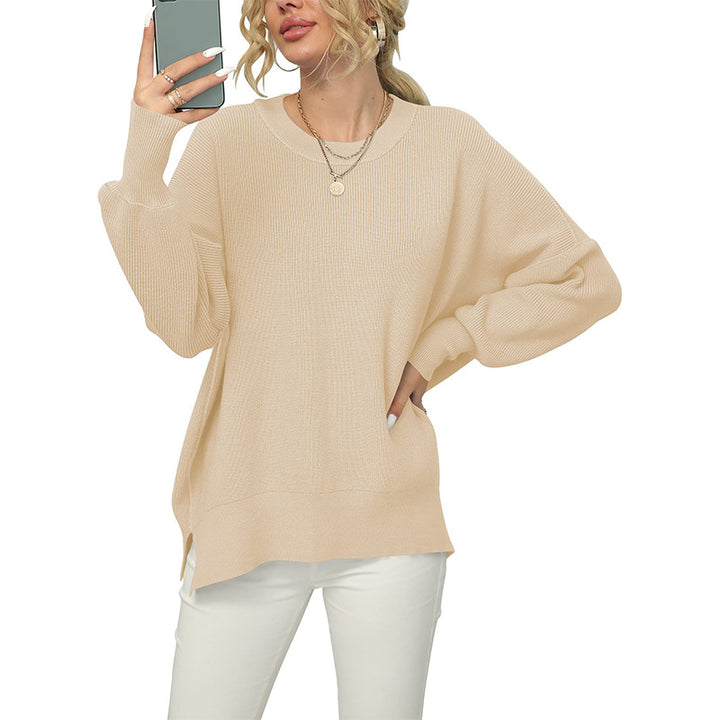 Damen Oversized Strickpullover Drune
