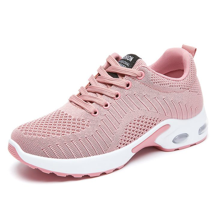 Damen nan gestrickter Komfort-Sneaker mit sichtbarer Air-Unit, entlastender Memory-Fußbett-Einlage und griffiger Profilsohle Drune