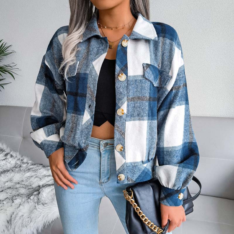 Drune | Karierte Jacke