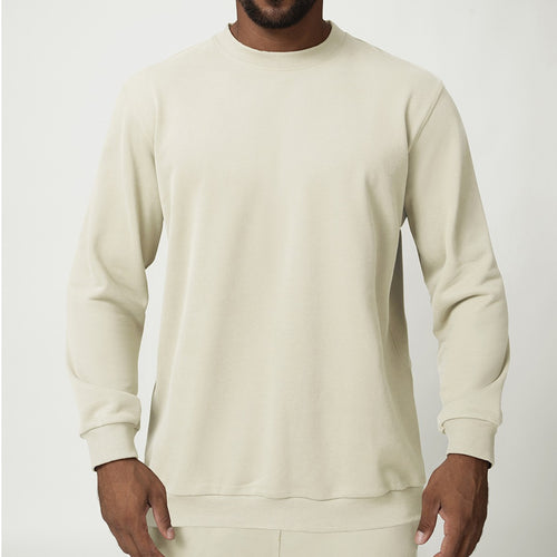 Herren Bequemer Sweatshirt mit Seitentaschen Drune