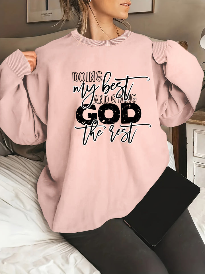 Damen Sweater mit persönlichem Motiv Drune