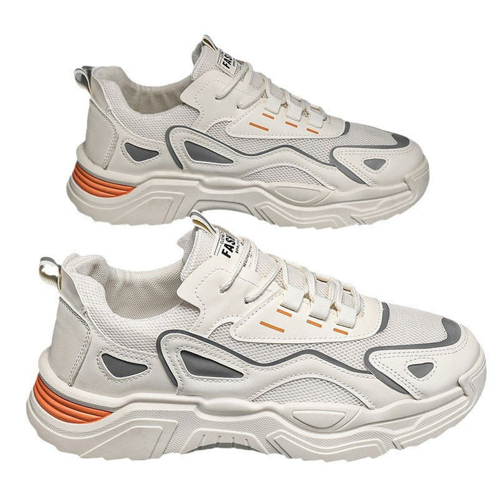 Damen Sportliche Sneakers mit atmungsaktiven Netzoberflächen und gepolstertem Innenbereich Drune