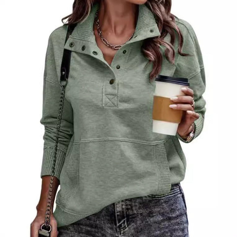 Damen urbaner sportlicher Pullover Drune