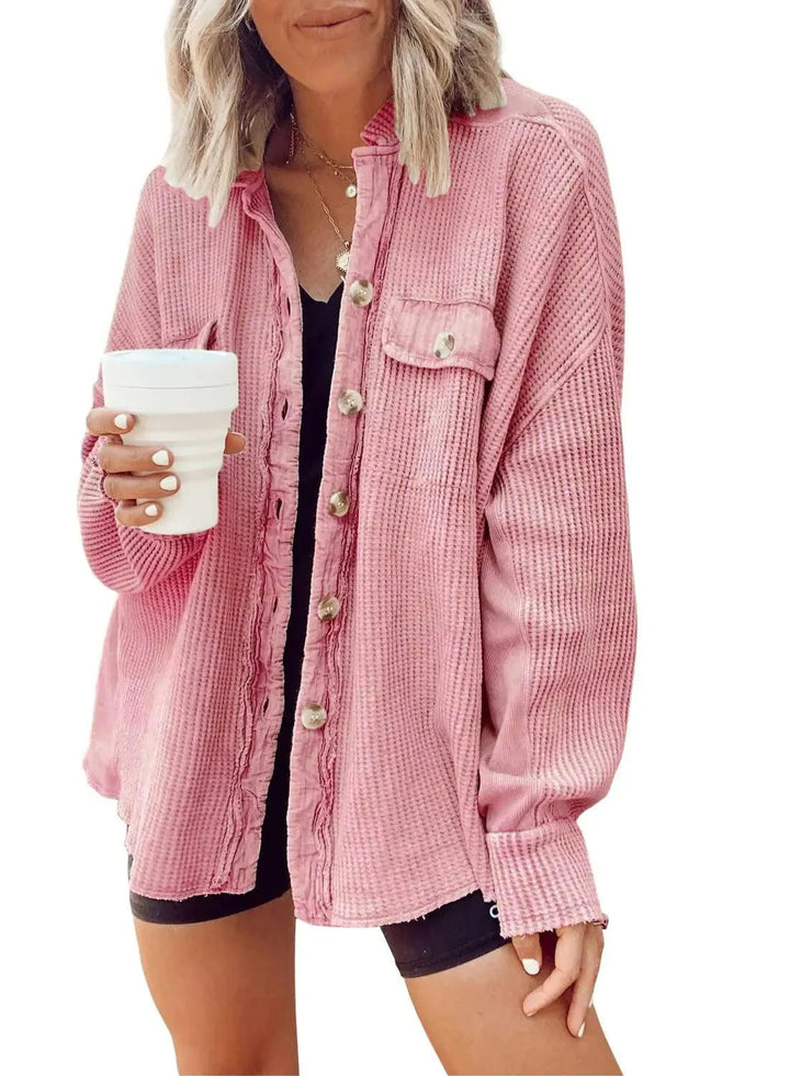 Drune | Damen unregelmäßige Hemdjacke