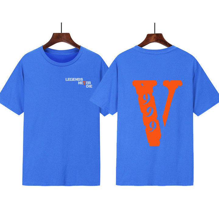 Damen Grafik T-Shirt mit originellem Schriftzug und kreativem Design Drune