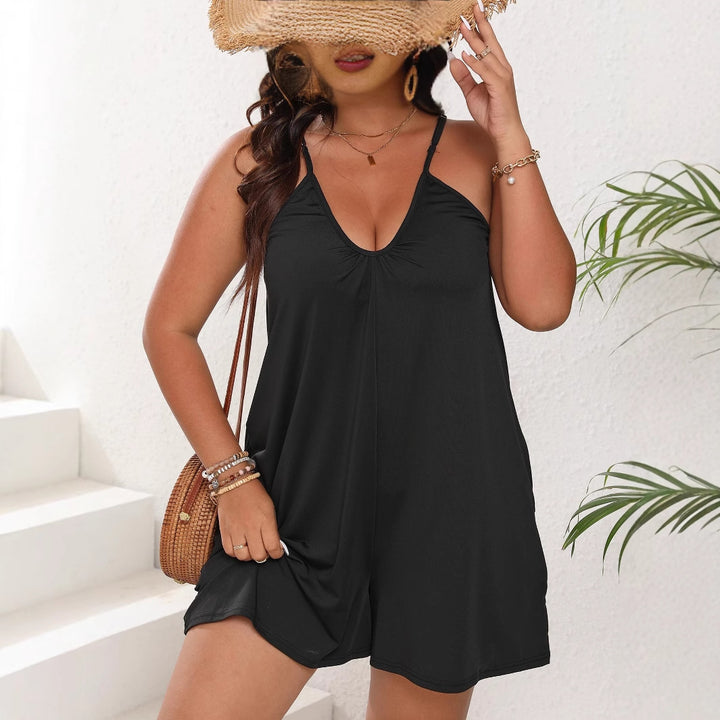 Damen eleganter Beach-Jumpsuit Drune