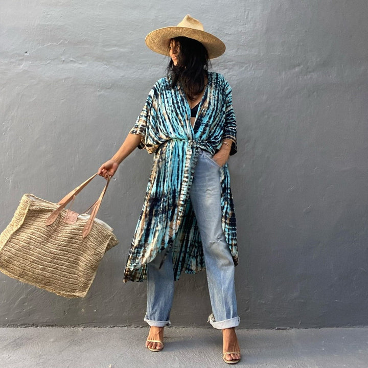 Damen Strandkimono Drune