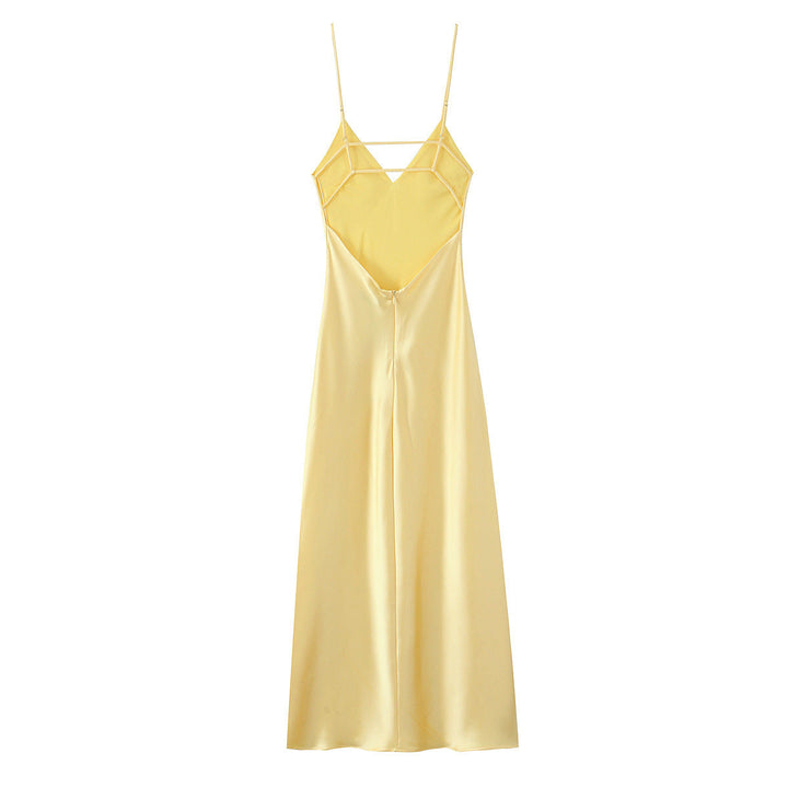 Drune | Glamouröses Midi Sling Langkleid