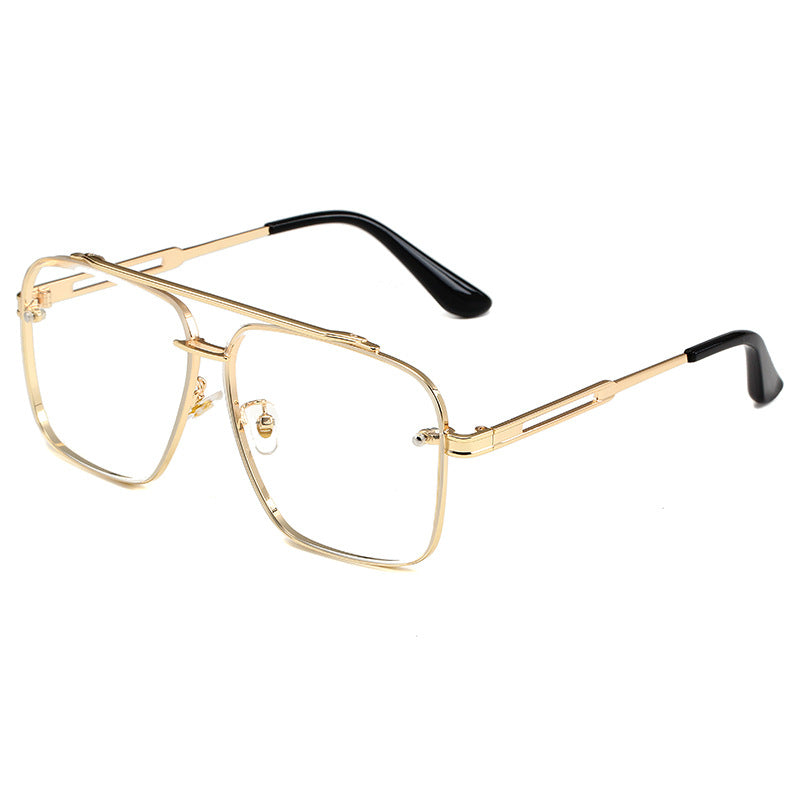 Drune | Doppelstrahl getrimmte Metallbox-Sonnenbrille