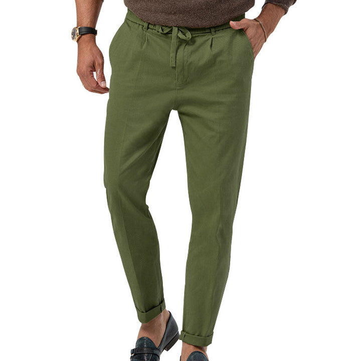 Herren Chinohose mit elastischem Bund und modischem Schnitt Drune