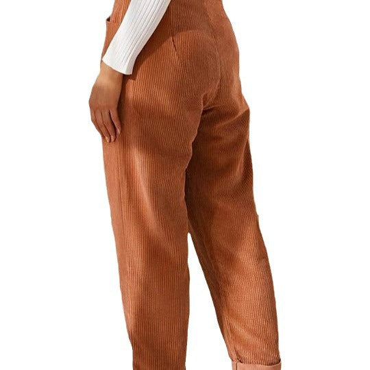 Damen weite Cordhose Drune