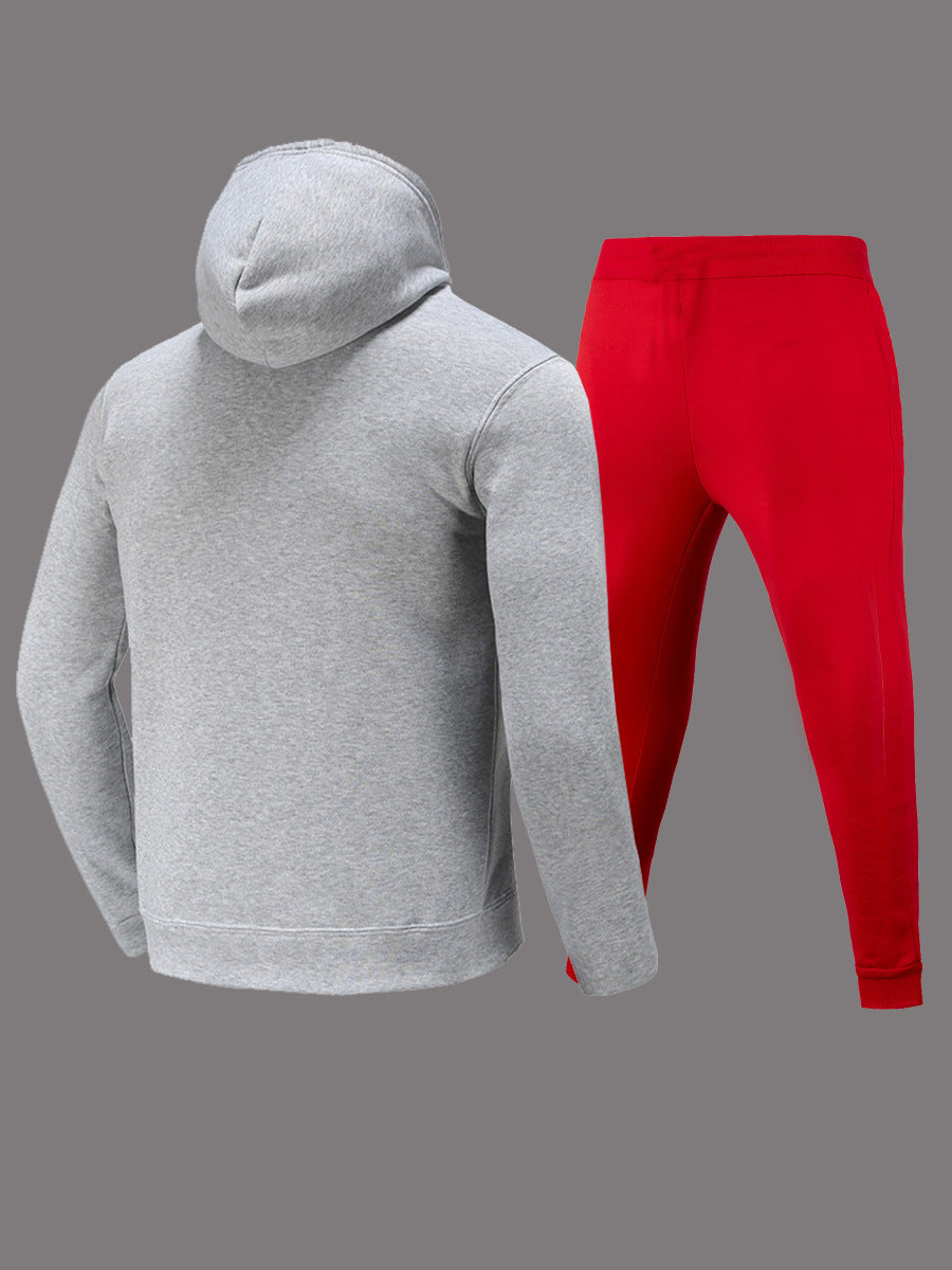 Damen Hoodie- und Jogginghose-Set mit motivierendem Schriftzug Drune