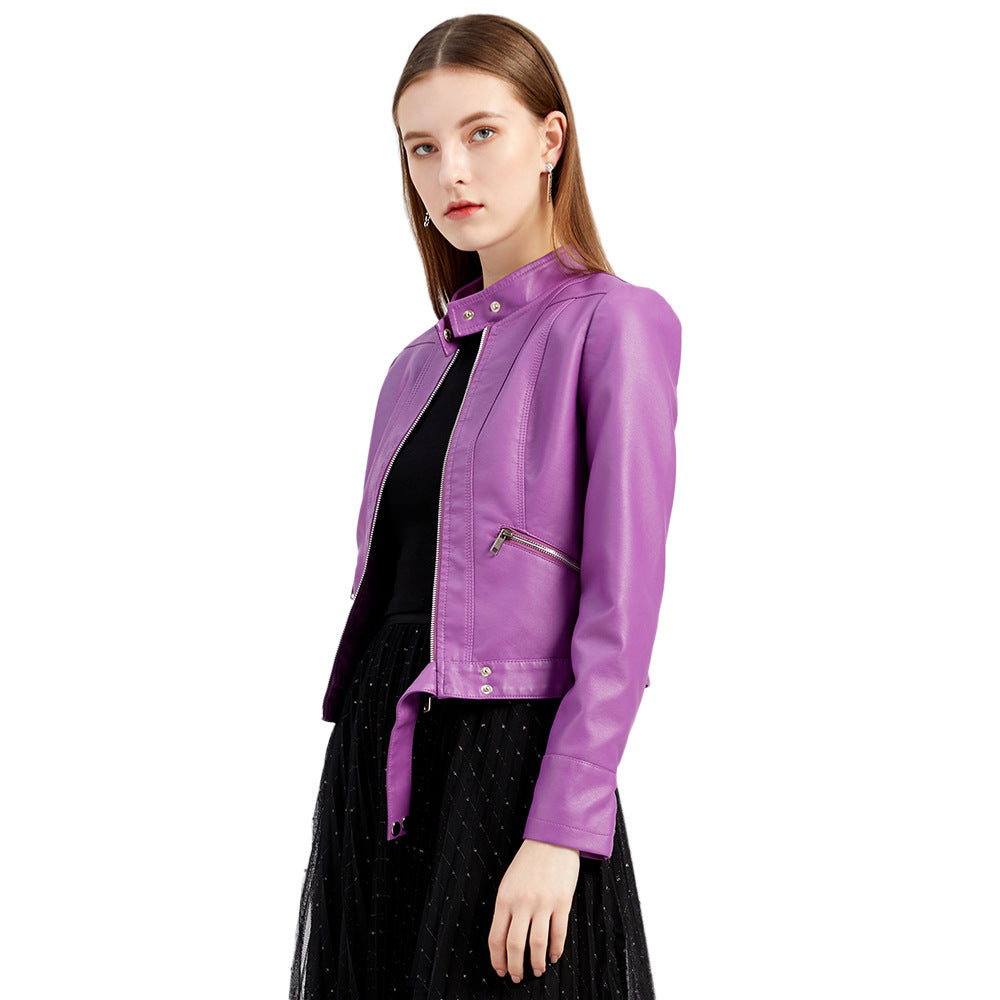 Damen Bikerjacke mit modernem Schnitt Drune