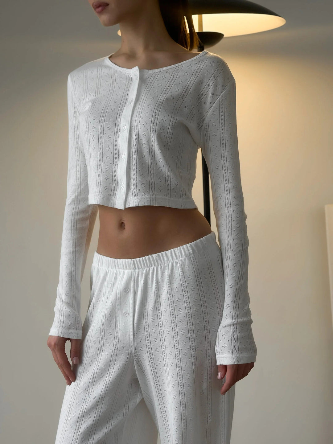 Damen Relaxed Fit Freizeitanzug im modernen Streifen-Look Drune