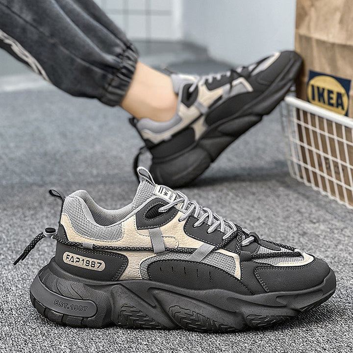 Damen Modische Sneaker mit atmungsaktiven Netzstruktur und stützender Dämpfungstechnologie Drune