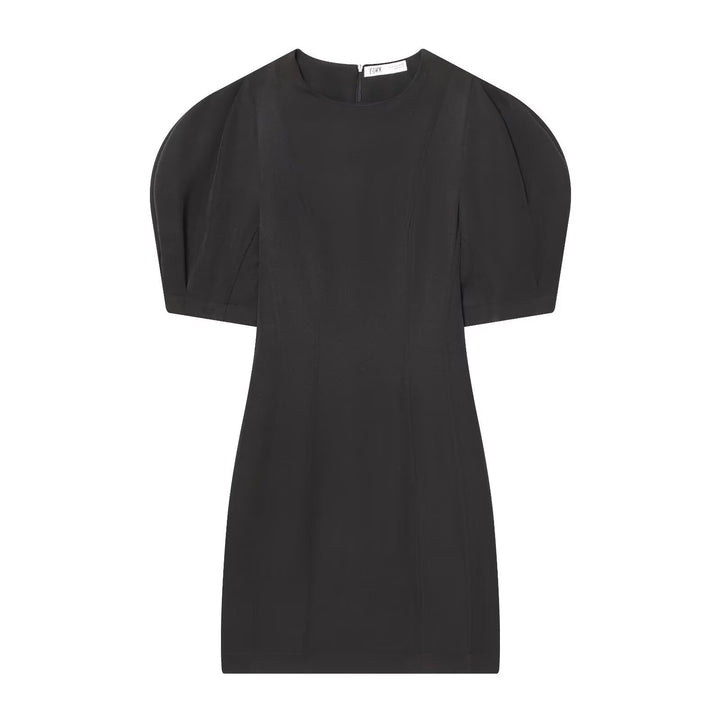 Damen elegantes Kleid mit Schulterpolstern und zeitlosem Design Drune