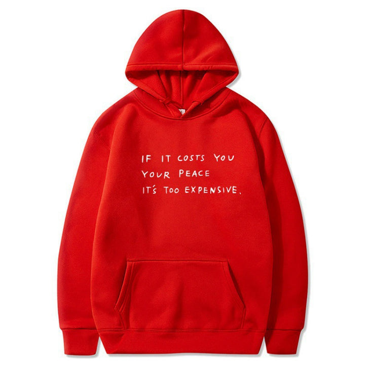 Damen Kapuzensweater mit inspirierendem Spruch und bequemer Passform Drune