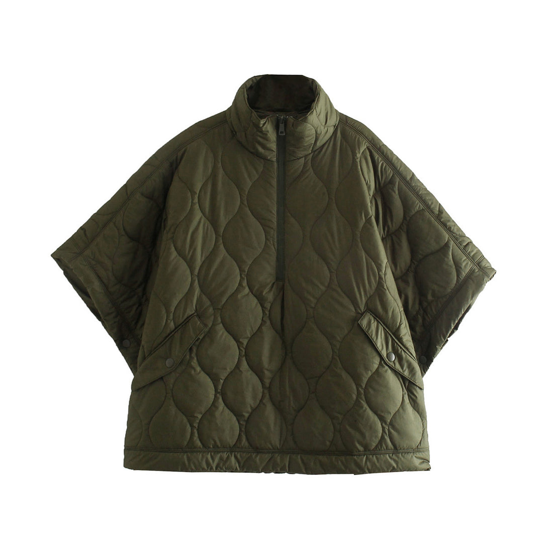 Damen Steppjacke mit hohem Kragen und praktischen Eingrifftaschen Drune