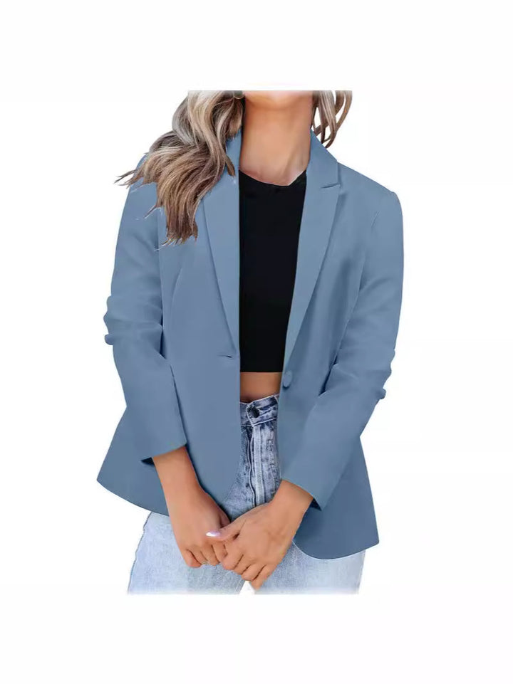 Damen Eleganter Blazer mit modernem Schnitt und praktischen Taschen Drune