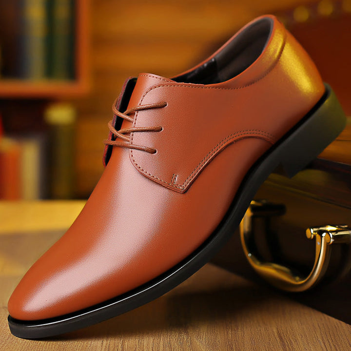 Herren Elegante Schnürschuhe aus hochwertigem Leder Drune