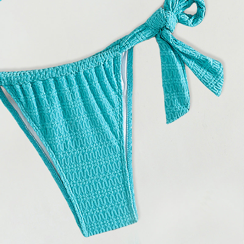 Damen Hochwertiger Bikini mit verspielten Schleifen Drune