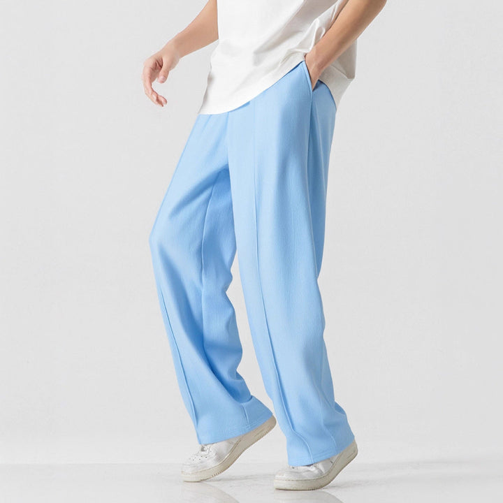 Herren Elegante, weite Freizeithose aus atmungsaktivem Gewebe Drune